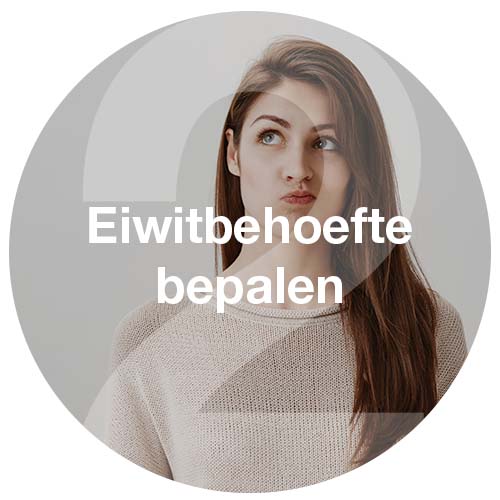 2. Bereken je eiwitbehoefte