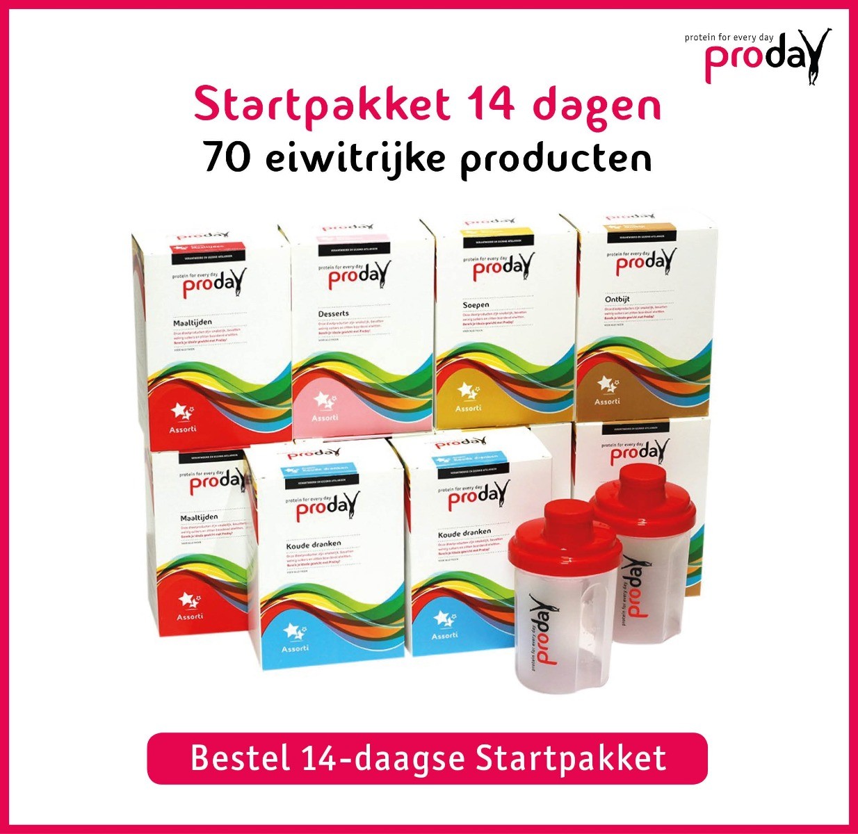 proteine dieet pakket 14 dagen 