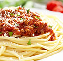 spaghetti bolognese proteine dieet